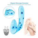 1 Pair Acupressure Magnetic Massage Insoles Men Women Silicone Insole Foot Massager Shoe Pad