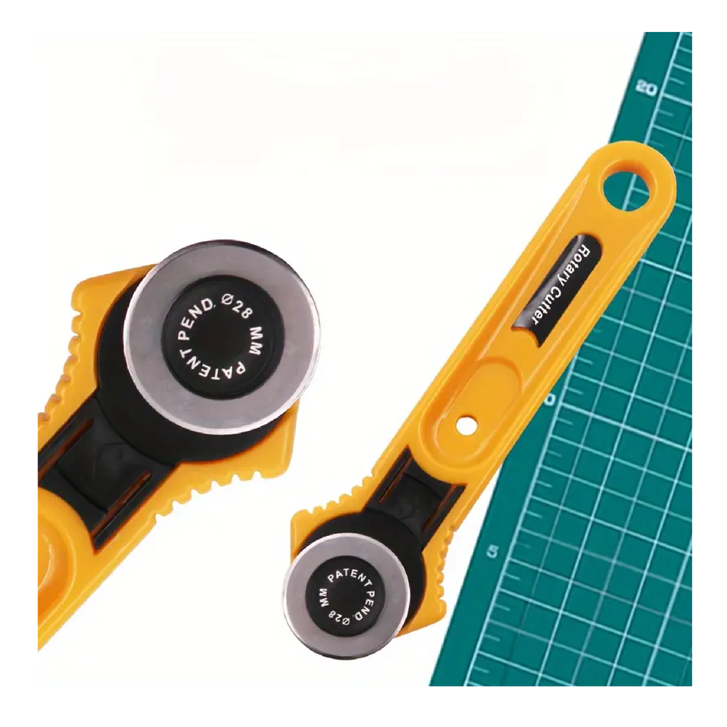 28mm Rotary Cutting Machine Patch Roller Round Knife With Scales Leather  Craft Fabric Cutting Sewing Tools