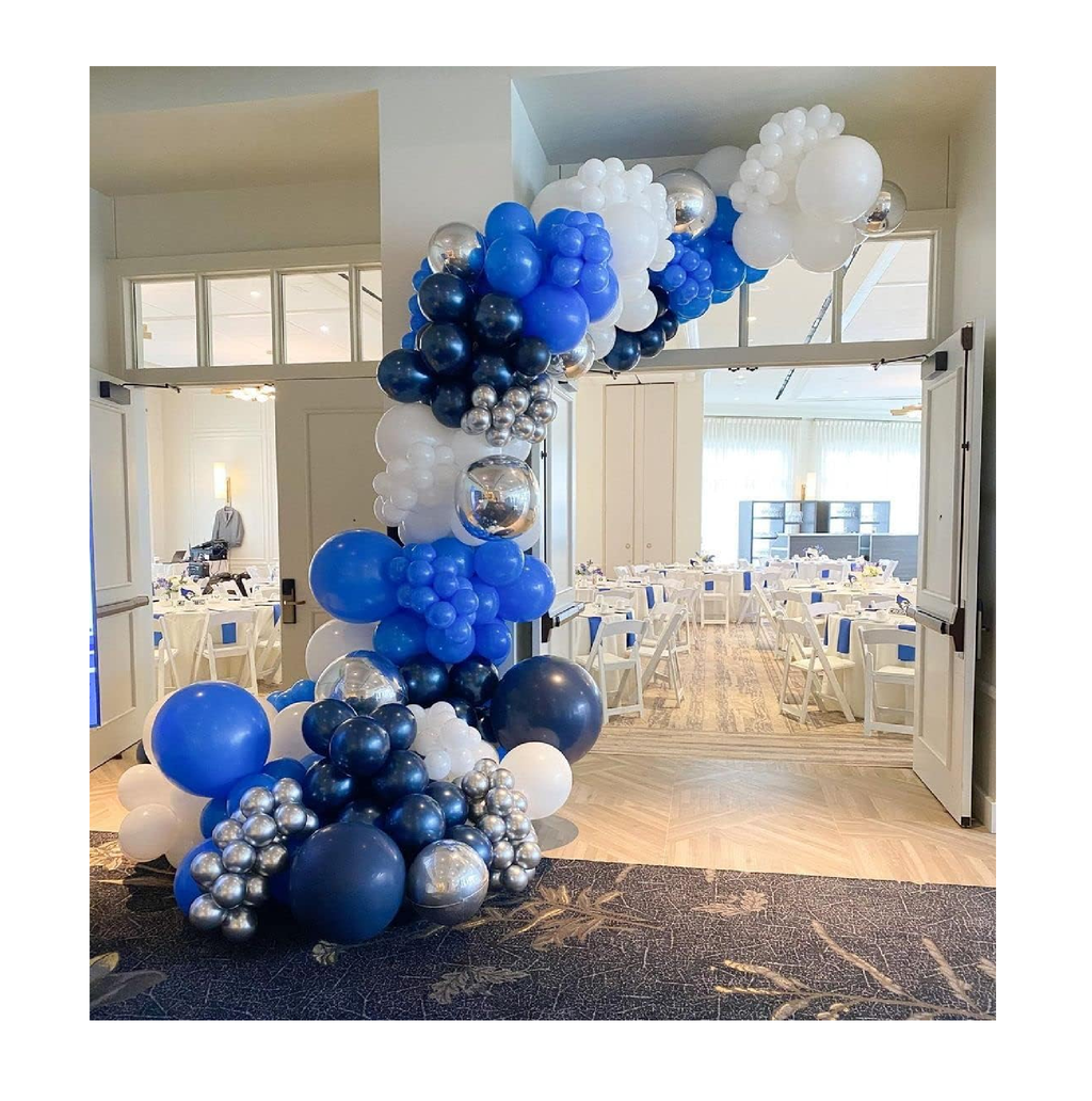 Royal Blue Balloons 100pcs Blue Balloon Garland Arch Kit 5/10/12/18 In
