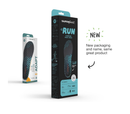 Superfeet Run Cushion High Arch Insoles - High Arch Support - Trim-to-Fit Inserts for Running