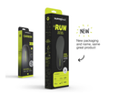 Superfeet Run Support Low Arch (Carbon) - Trim-To-Fit Unisex Carbon Fiber & Foam Shoe Inserts for Tight Athletic Shoes