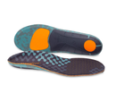Superfeet Run Cushion High Arch Insoles - High Arch Support - Trim-to-Fit Inserts for Running