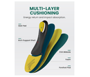 Arch Support Inserts for Men & Women - Plantar Fasciitis Insoles with Cushion,