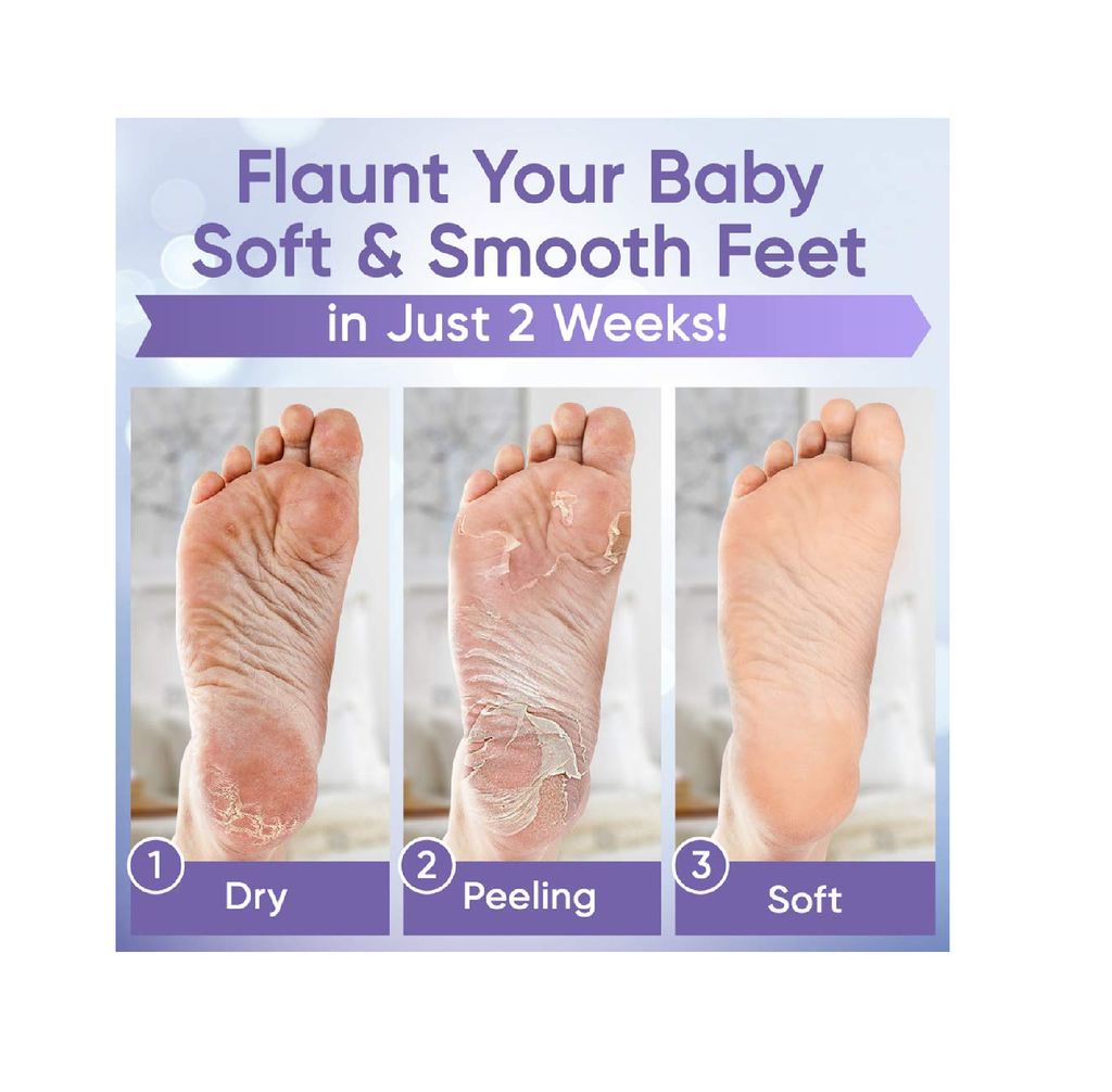 Foot Peel Mask - Baby Soft Skin Foot Mask - Remove Dead Skin