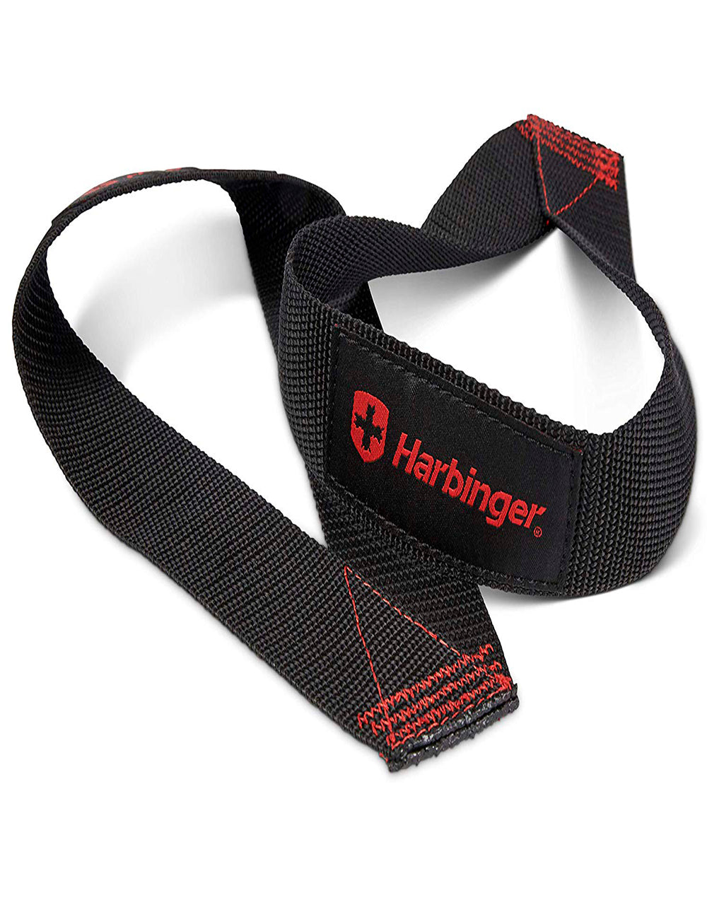 Harbinger Olympic Nylon Weightlifting Straps, Color Black