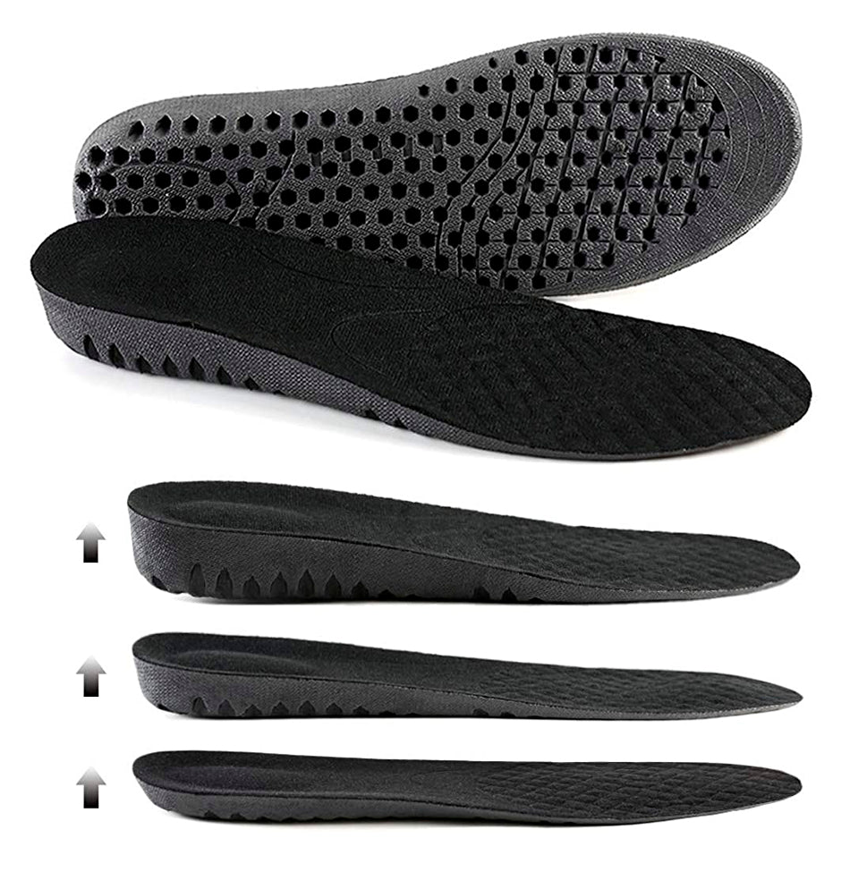 Ailaka Elastic Shock Absorbing Height Increasing Sports Shoe Insoles