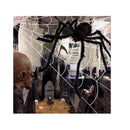 OCATO 200" Halloween Spider Web + 59" Giant Spider Decorations Fake Spider with Triangular Huge Spider Web | Halloween Decorations