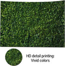 7x5FT Soft Fabric/Polyester Nature Spring 3D Green Leaves Theme Photo Background Wedding Birthday Party
