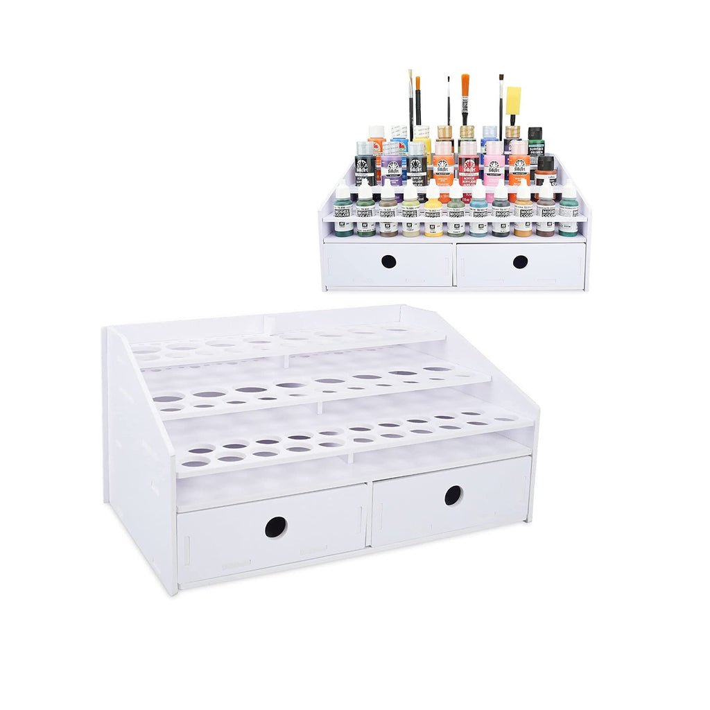 Model Paint Rack Stand Pigment Ink Holder Organizer Multi-layer