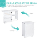 Best Choice Products Folding Sewing Table Multipurpose Craft Station & Side Desk with Compact Desig