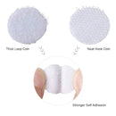 Self-Adhesive Dots | 1000 Units | Set Of 500 Pairs | 0.59 Inch | 15mm Diameter | 15mm Nylon Sticky Coins