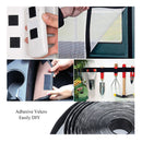 Double Sided Adhesive | 8m Extra Strong Self Adhesive Velcro Tape Roll | Adhesive Back Strap With Closure