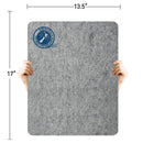 MOHOM 17" x 13.5" Wool Pressing Mat 100% New Zealand Wool Felt Ironing Quilting Blanket | Sewing