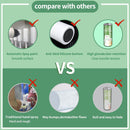 8 Pack Sublimation Tumblers bulk 20 oz Skinny | Stainless Steel Double Wall Insulated Straight Sublimation Tumbler Cups Blank White with Lid