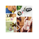 Blank Keychains for Sublimation | 151 Pieces Tassel Rings for Keychain Jump Rings | 30 Round Keychains