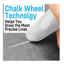2 Pack | Fabric Chalk Markers For Sewing And Quilting | Refillable Chalk Pencils | White Sewing Chalk