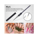 Nail Liner Brushes Set | Diamond Application | Sizes 5/7/9/11/20mm | 5 Units