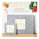 Coobé | Wool Pressing Mat Set 17" x 24" Large Quilting and 10" x 10" Portable Size with Iron Holder