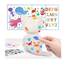 FROZZUR 1 Fish Shaped Beauty Flower Pot | Kids Mermaid Flower Pot | Cute Painting Pot For Succulent Plants With Drainage Hole