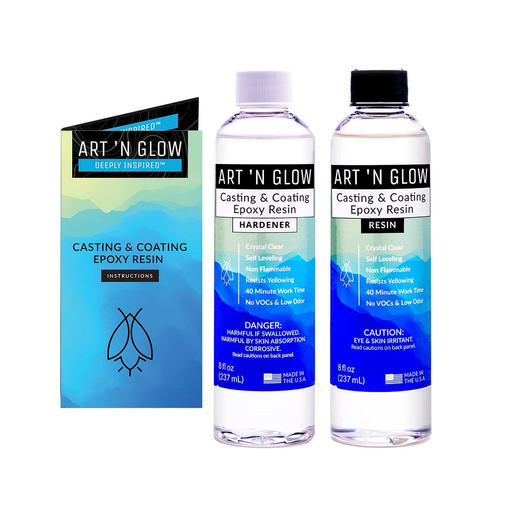 Art'N Glow 32 OZ Clear Casting and Coating Epoxy Resin Kit