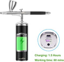 Autolock Upgraded Airbrush Kit with Air Compressor | Portable Cordless Auto Airbrush Gun Kit