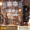 20 Inch Large Outdoor Snowflake Decorations Neon Light | 480 LED Outdoor Lighted Snowflake, Outdoor Christmas Yard Decorations for Christmas