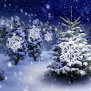 20 Inch Large Outdoor Snowflake Decorations Neon Light | 480 LED Outdoor Lighted Snowflake, Outdoor Christmas Yard Decorations for Christmas