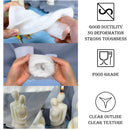 Silicone Couples Candle Mold 3D Hugging Couple Mold Body Art Resin Casting Mold For DIY Candle Making