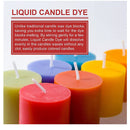 Candle Dye 24 Colors Liquid Candle Making Dye For DIY Candle Making Supplies Kit | Each 0.35oz/10ml