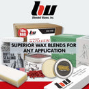 Blended Waxes Inc. 1 lb. Block | Household Paraffin Wax for Canning, Candle Making, Metal Preservation | 1lb. - 1 Block