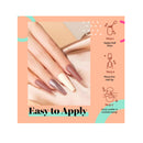 Beetles Gel Polish 2 in 1 Nail Glue and Base Gel Kit for Acrylic Nails 2PCS 15ML | Nail Art Supplies