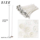 EricX Light 100 6 Inch Pre-Waxed Cotton Candle Wicks for Candle Making | DIY Candles