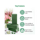 Floral Foam Blocks Florist Flower Styrofoam Green Bricks Applied Dry or Wet Flower Foam Bricks Arrangement Supplies