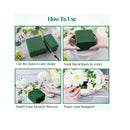 Floral Foam Blocks Florist Flower Styrofoam Green Bricks Applied Dry or Wet Flower Foam Bricks Arrangement Supplies