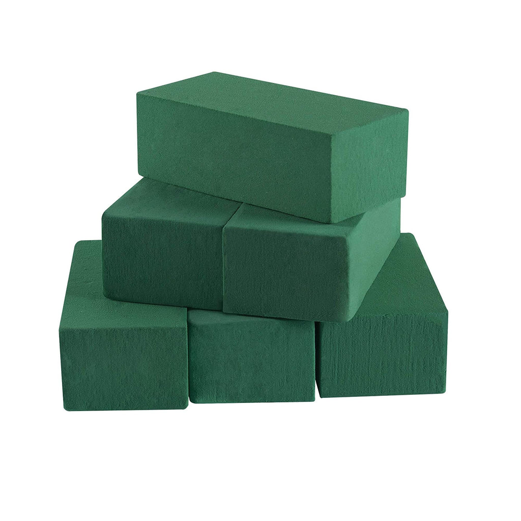 Floral Foam Blocks, Florist Flower Foam Green Craft Bricks Applied Dry or  Wet