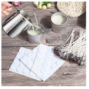 DINGPAI Candle Making Kit | DIY Candle Making Tools | 1 Candle Making Container | 50 Wicks For Candles | 50 Adhesive Wicks