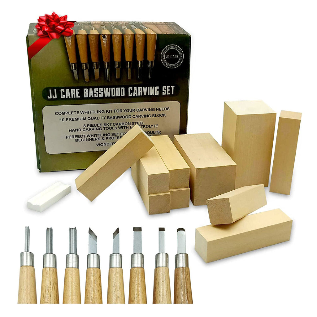 1pc Basswood Carving Blocks Kit Whittling Blanks Beginners