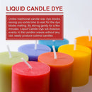 Candle Dye 24 Colors Liquid Candle Making Dye for DIY candle making supplies Kit | Each 0.35oz/10ml