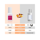 TIPHULAN Brush on Nail Glue for Press on Nails | Nail Glue for Acrylic Nails | Nail Art Supplies