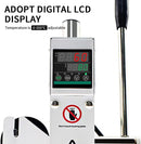 Upgraded Hot Foil Stamping Machine 5x7cm 110V Digital Embossing Machine Manual Tipper Stamper for Leather PU Paper Logo 1.97"x2.76"