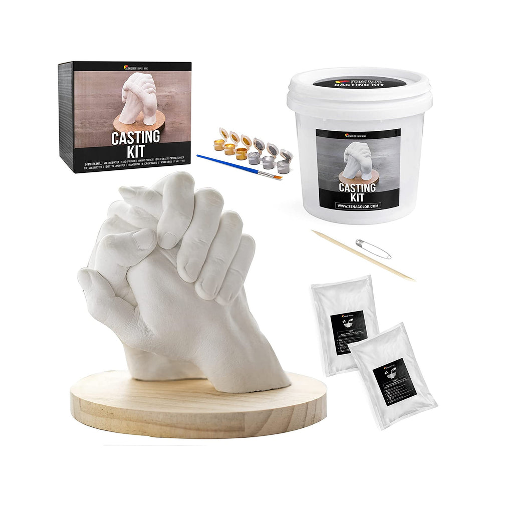 Complete Hand Casting Kit for Couples, for Her