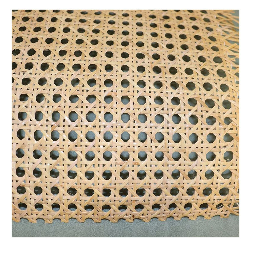 14 Width Cane Webbing 3.3Feet, Natural Rattan Webbing for Caning Projects, Woven Open Mesh Cane for Furniture, Chair, Cabinet, Ceiling