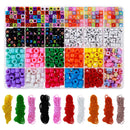 Bead Bracelet Making Kit | Shynek Bead Pony Bead Friendship Bracelet Kit