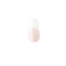 KISS Salon Acrylic French Nail Manicure Set | Medium Length | Nude | Square | Leilani