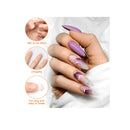 Ahier Nail Forms 200PCS Acrylic Nail Forms | Gold Horseshoe Nail Extension Tips | Nail Forms  | Nail Art Supplies
