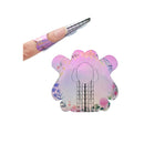 100pcs Nail Forms Strong Butterfly Rainbow Nail Form Extension Sticker | Self-Adhesive Sticky Nail Tips Guide | Nail Art Supplies