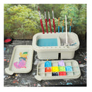 MyLifeUNIT | Brush Cleaner | Brush Holder & Organizers With Palette For Acrylic Paints