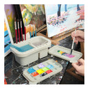 MyLifeUNIT | Brush Cleaner | Brush Holder & Organizers With Palette For Acrylic Paints