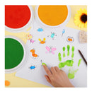 HOBBY HORSE 12 Pack Large Round Craft Ink Pad 12 Colors Rainbow DIY Fingerprint Ink Pad Washable Painting Card Stamps Partner