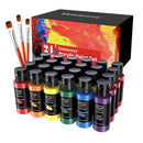 Fantastory | Acrylic Paint Set | 24 Classic Colors (2oz/60ml) Professional Craft Paint
